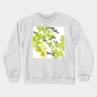 GREEN LEAF SPRING PALM Crewneck Sweatshirt